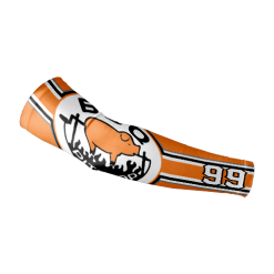 2848 FD Armsleeve BBQ-PIT-STOP-FLO-ORANGE-FLO INK + $5