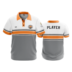 2848 FD Polo BBQ-PIT-STOP-FLO-ORANGE-FLO INK + $5