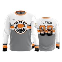 2848 FD Long Sleeve MENS BBQ-PIT-STOP-FLO-ORANGE-FLO INK + $5
