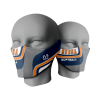 2592 FACE GAITER 5in BUBBA-SOFTBALL-MASKS
