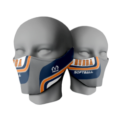 2592 FACE GAITER 5in BUBBA-SOFTBALL-MASKS