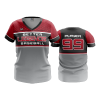 2850 FD Womens V-Neck BETTER-BASEBALL-LEGENDS