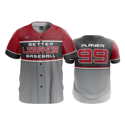 2850 FD ProTek Mens Full Button Down BETTER-BASEBALL-LEGENDS