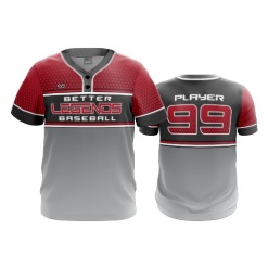 2850 FD MENS 2 BUTTON SCOOP NECK CL BETTER-BASEBALL-LEGENDS