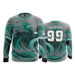 2853 FD Long Sleeve MENS SC-ELITE-RIPTIDE-CHARCOAL
