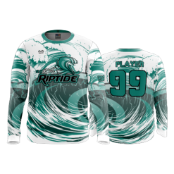 2853 FD Long Sleeve MENS SC-ELITE-RIPTIDE-WHITE