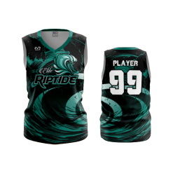 2853 FD Womens V-Neck Sleeveless SC-ELITE-RIPTIDE