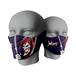 2038 FACE GAITER 5in TAMPA-BAY-JOKERS-MASKS