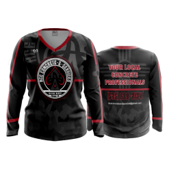 2539 FD Womens V-Neck Longsleeve ACE-CONCRETE