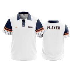 2868 FD Polo OHIO-TIGERS-PINSTRIPE