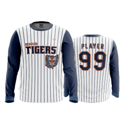 2868 FD Long Sleeve MENS OHIO-TIGERS-PINSTRIPE