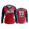2865 FD Womens V-Neck Longsleeve MOV-PRIDE-RED-BASE
