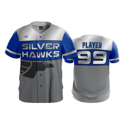 2859 FD ProTek Mens Full Button Down SP-SILVERHAWKS