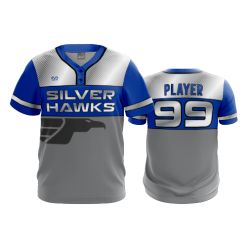 2859 FD MENS 2 BUTTON SCOOP NECK CL SP-SILVERHAWKS