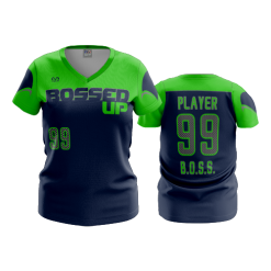 2860 FD Womens V-Neck BOSS