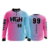 2866 FD Quarter Zip Batting Jacket LS HGH-RELOADED-MIAMI