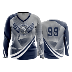 2862 FD Womens V-Neck Longsleeve SOUTHERN-UNITED-VOLLEYBALL