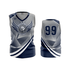 2862 FD Womens V-Neck Sleeveless SOUTHERN-UNITED-VOLLEYBALL