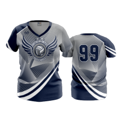 2862 FD Womens V-Neck SOUTHERN-UNITED-VOLLEYBALL