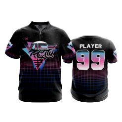2870 FD Quarter Zip Batting Jacket SS VICE-CITY