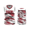2573 FD Womens V-Neck Sleeveless CENTRAL-OHIO-TIGERS-WHITE