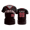 2573 FD Womens V-Neck CENTRAL-OHIO-TIGERS