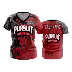 2872 FD Womens V-Neck PURSUIT-BOWSTRINGS