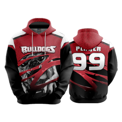 2867 FD Hoody BULLDOGS
