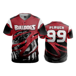 2867 FD ProTek Mens Full Button Down BULLDOGS