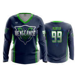 2869 FD Womens V-Neck Longsleeve VENGEANCE