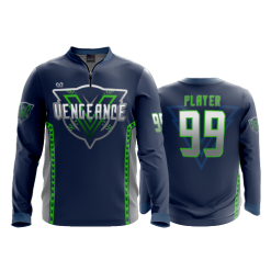 2869 FD Quarter Zip Batting Jacket LS VENGEANCE