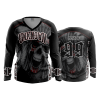 2692 FD Womens V-Neck Longsleeve UNKNOWN-BLACK