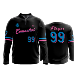2450 FD Quarter Zip Batting Jacket LS COMACHOS