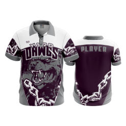 2861 FD Polo YARD-DAWGS-MAROON