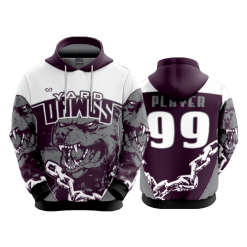 2861 FD Hoody YARD-DAWGS-MAROON