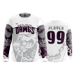 2861 FD Long Sleeve MENS YARD-DAWGS-WHITE