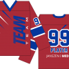2268 FD Hockey VNeck