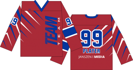 2268 FD Hockey VNeck
