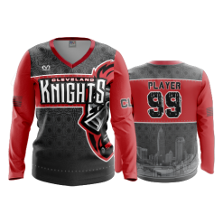 2230 FD Womens V-Neck Longsleeve CLEVELAND-KNIGHTS-GATOR