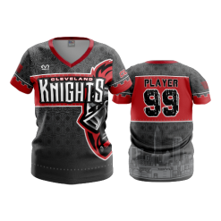 2230 FD Womens V-Neck CLEVELAND-KNIGHTS-GATOR