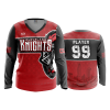 2230 FD Womens V-Neck Longsleeve CLEVELAND-KNIGHTS-RED