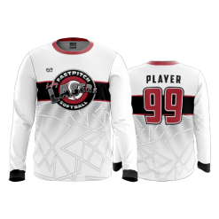 2880 FD Long Sleeve MENS LASERS-WHITE