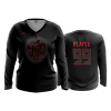 2871 FD Womens V-Neck Longsleeve SP-FYC-BLACKOUT