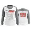 2874 FD Womens V-Neck Longsleeve WD-GAS-WHITE