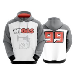 2874 FD Hoody WD-GAS-WHITE