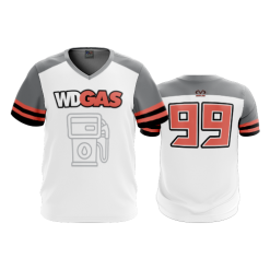 2874 FD Sport V-Neck MENS WD-GAS-WHITE