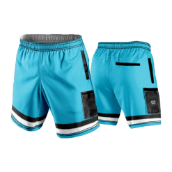 2508 LIGHTWEIGHT MICROFIBER 160gsm SHORT PANTHERS-BLUE