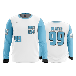 2508 FD Long Sleeve MENS PANTHERS-WHITE