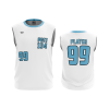 2508 FD Sport Sleeveless MENS PANTHERS-WHITE