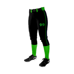 2875 FD Girls Fastpitch Pant CL AFTERSHOCK-BLACK